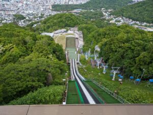 大城工業所_社員旅行_北海道_大倉山シャンツェ_ジャンプ台