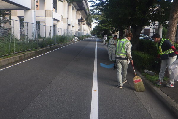 大城工業所 一斉清掃 小中島