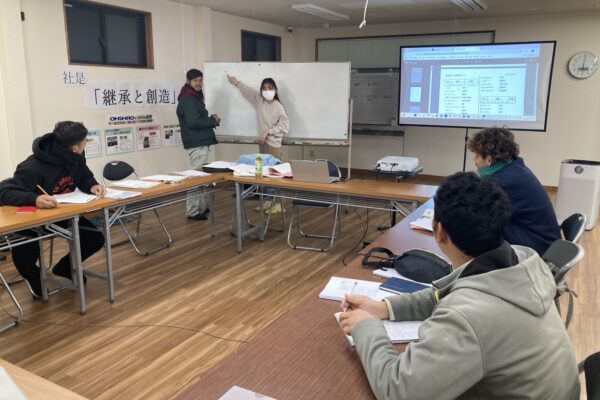 日本語勉強会実施_大城工業所