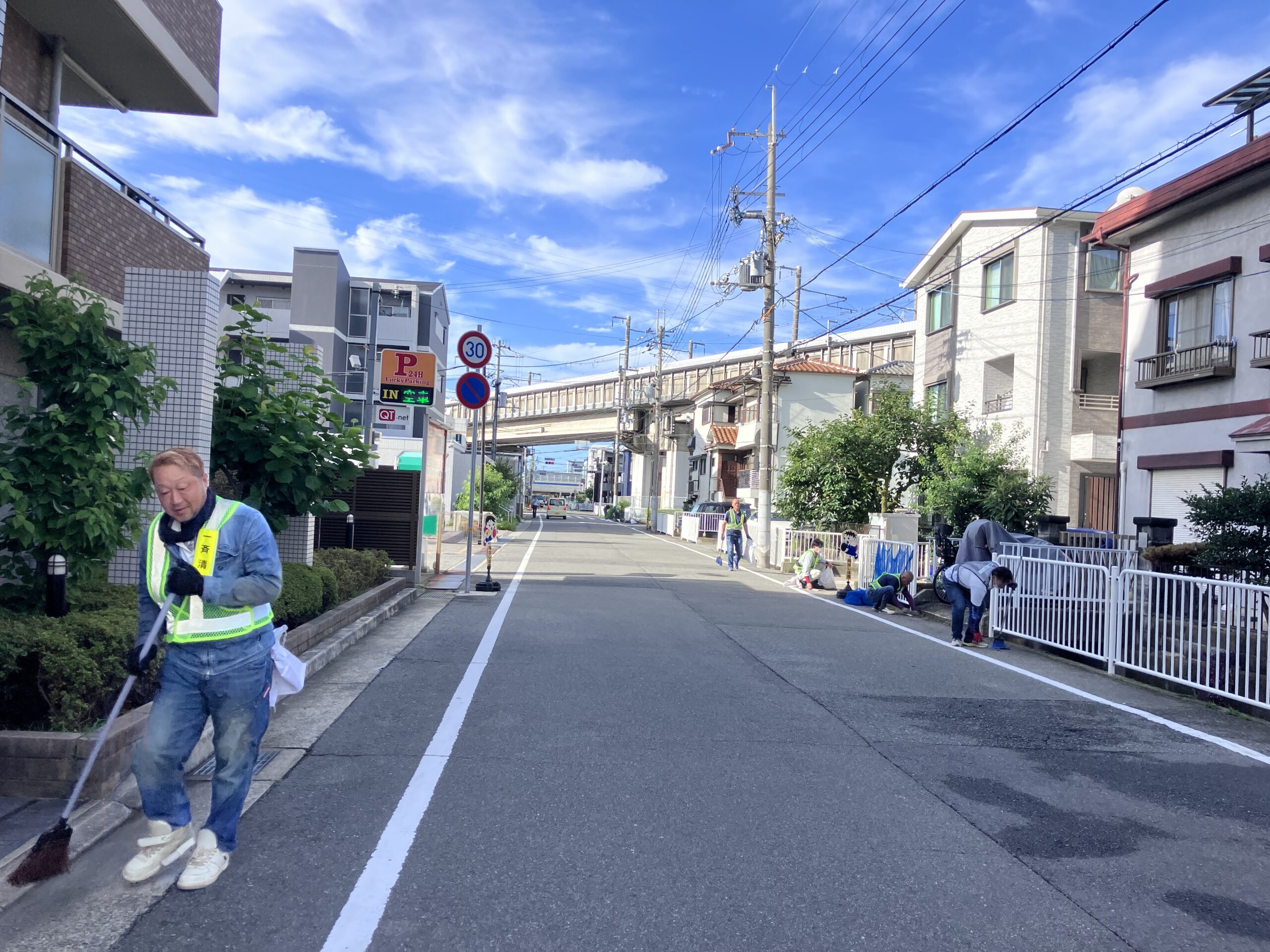 大城工業所　一斉清掃