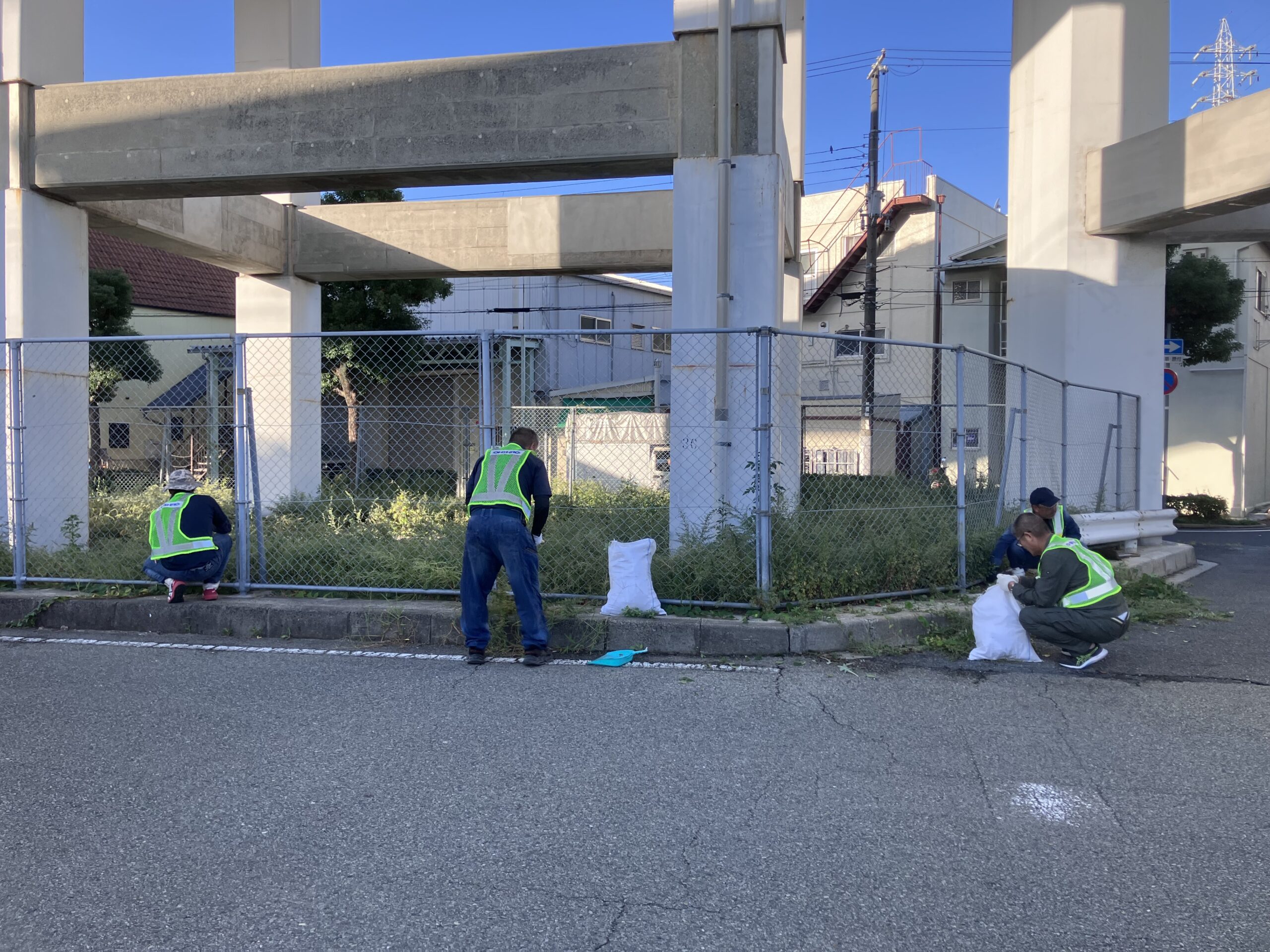 大城工業所　一斉清掃