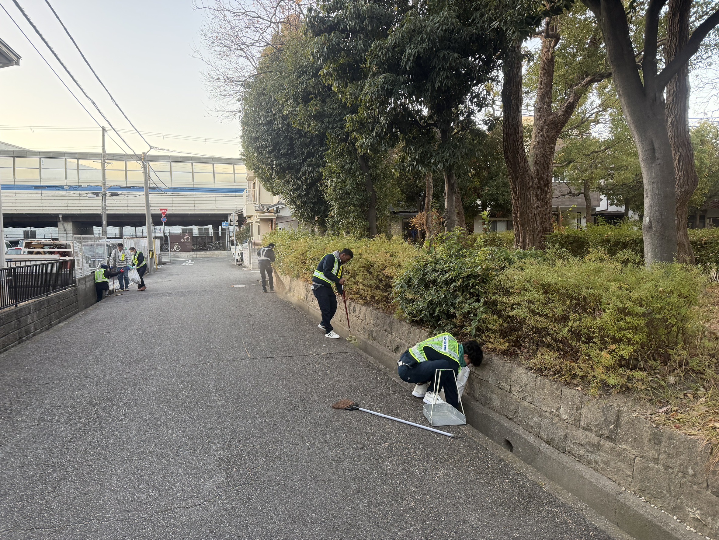 一斉清掃　大城工業所