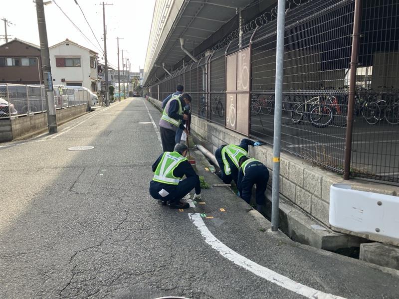 大城工業所　一斉清掃