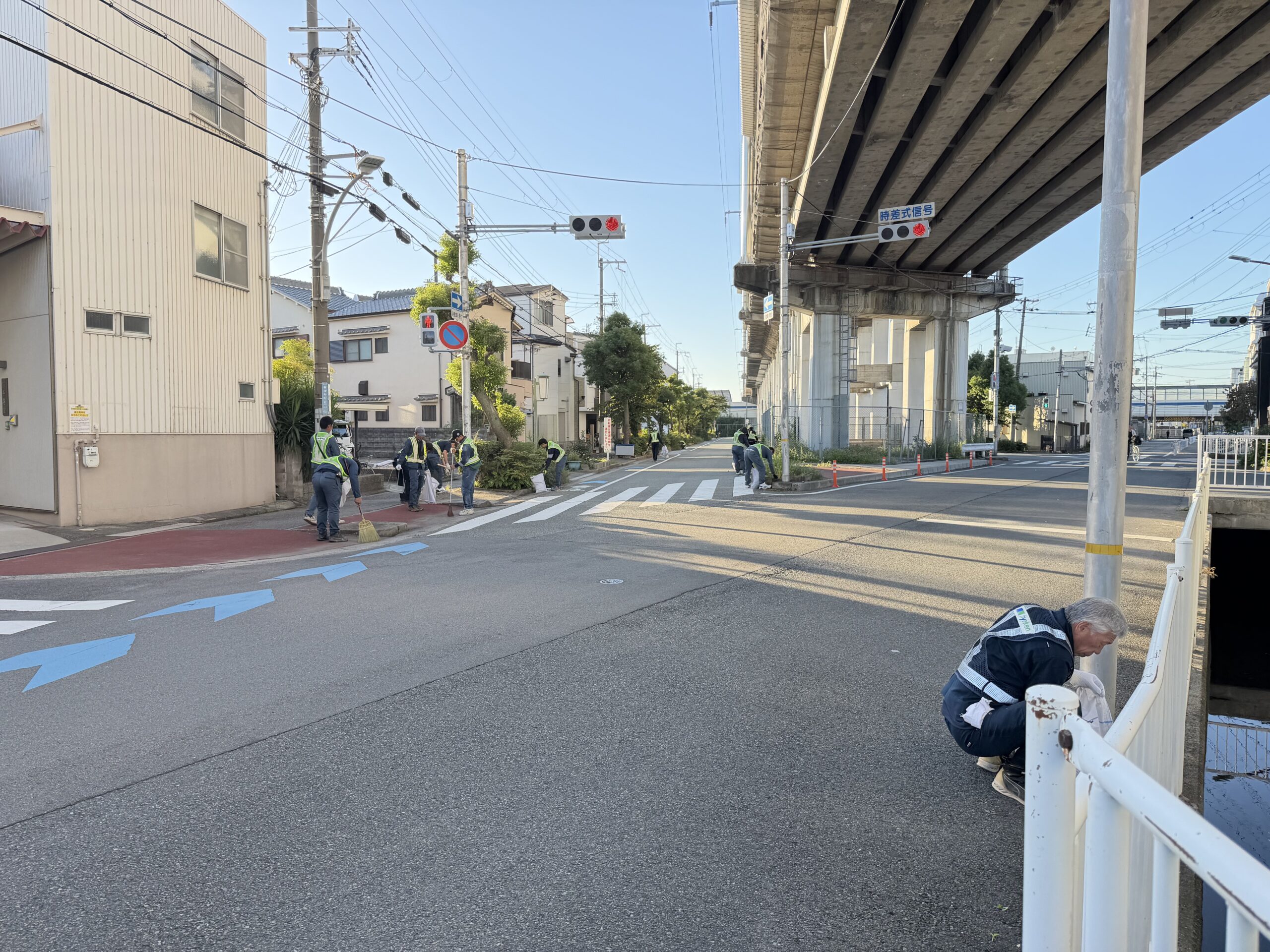 大城工業所　一斉清掃